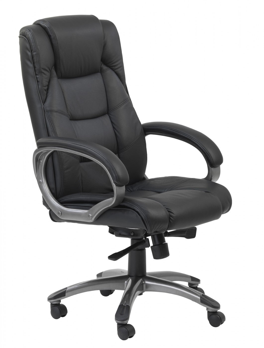 Northland Black High Back Leather Chair - AOC6332-L-BK
